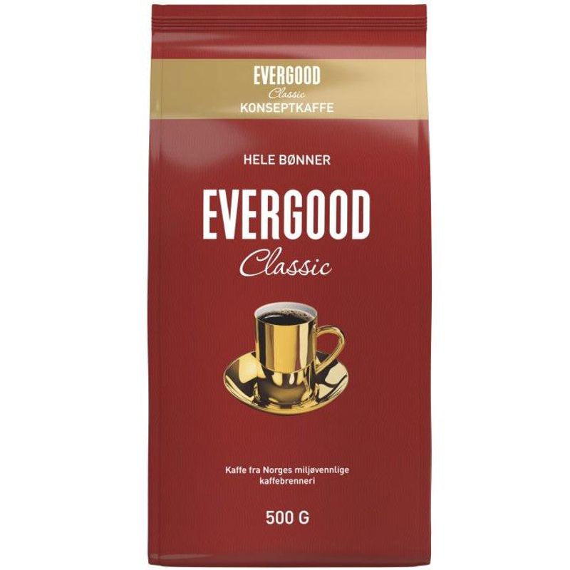 Evergood Classic Konseptkaffe Hel 6X500g