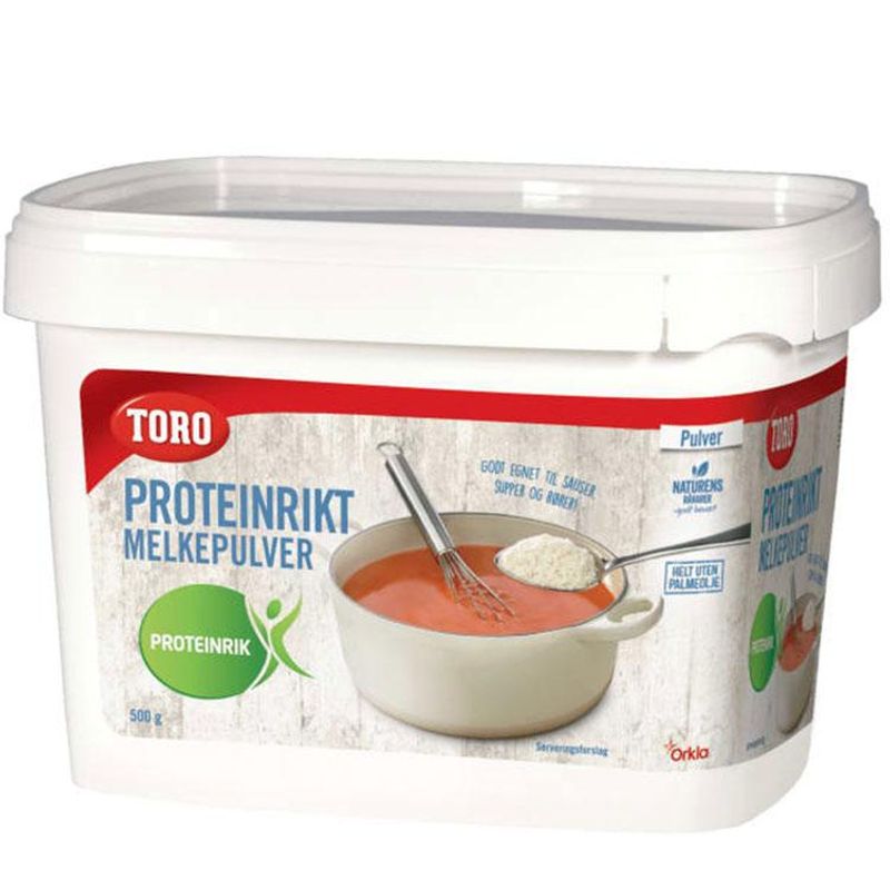 Melkepulver proteinrikt toro 2 x 500g
