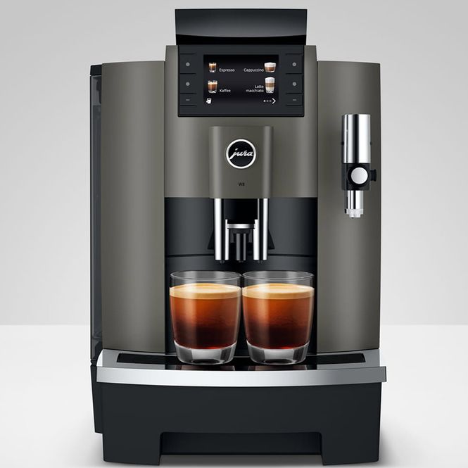 Hovedbilde Jura automatisk kaffemaskin W8. 17 ulike kaffevarianter