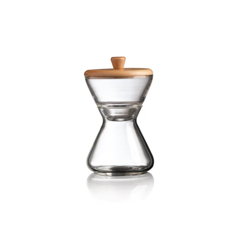 Chemex melk og sukker kopp i glass