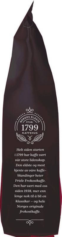 FRIELE FROKOST MØRK FILTERMALT 250G 12 poser
