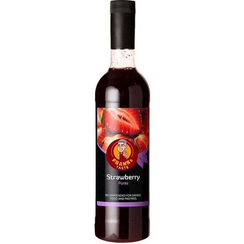 FRANKs TASTE - Strawberry Puree 0,75 Liter