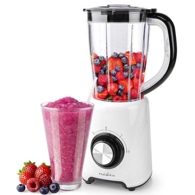 Hovedbilde Stand Blender 800W 1.5L Plast 2 Hastighetsinnstillinger Hvit