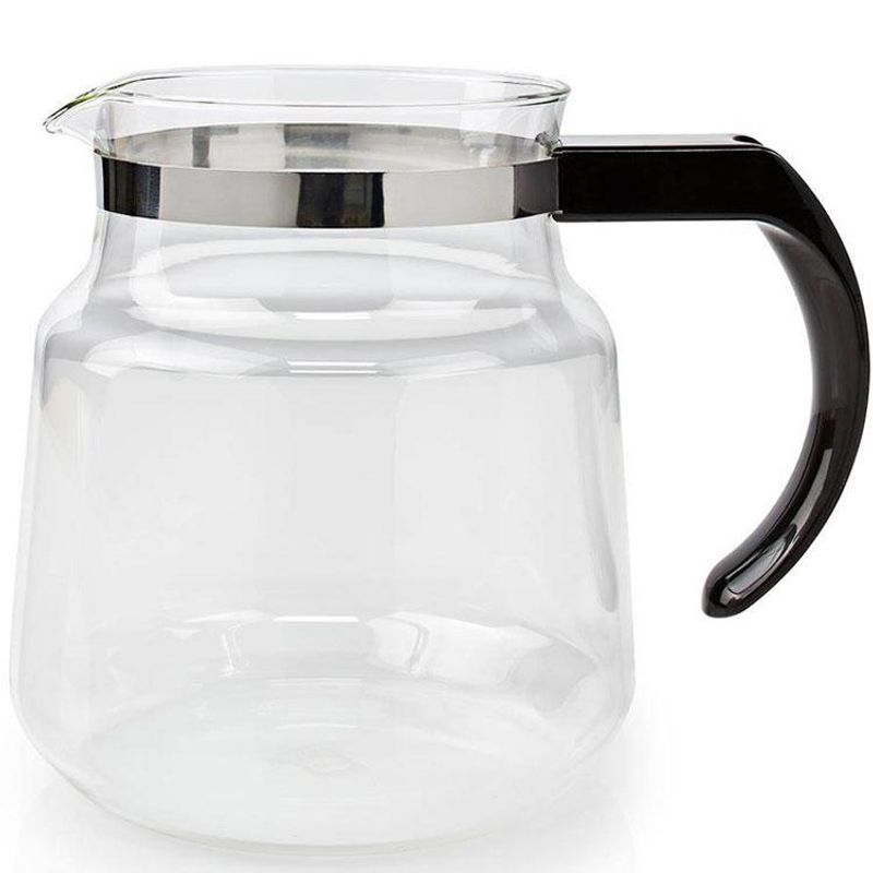 Glasskanne til kaffetrakter - 1,2 liter - Svart håndtak