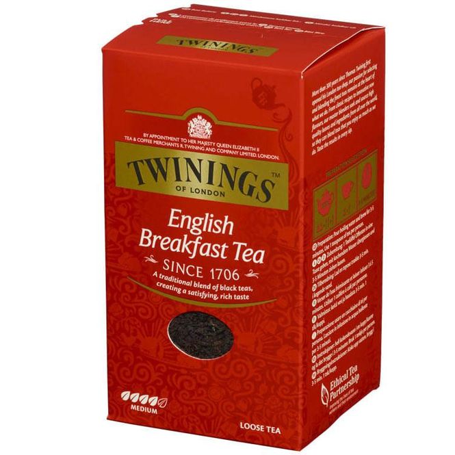 Hovedbilde English breakfast tea 200g twinings