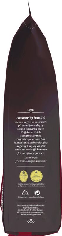 FRIELE FROKOST MØRK FILTERMALT 250G 12 poser