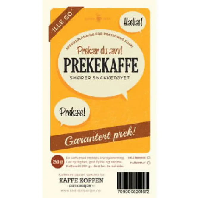 Hovedbilde Preke Kaffe 250 g