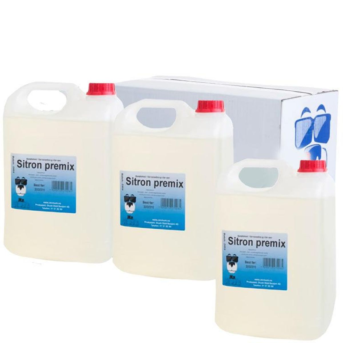 Slush Premix Sitron 5L Mrslush 3x5 liter